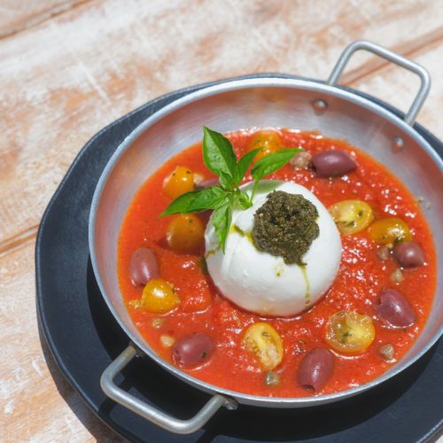 Entrada Burrata